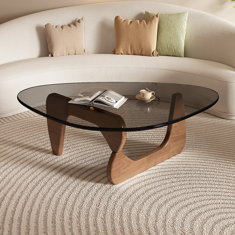 Creative glass coffee table