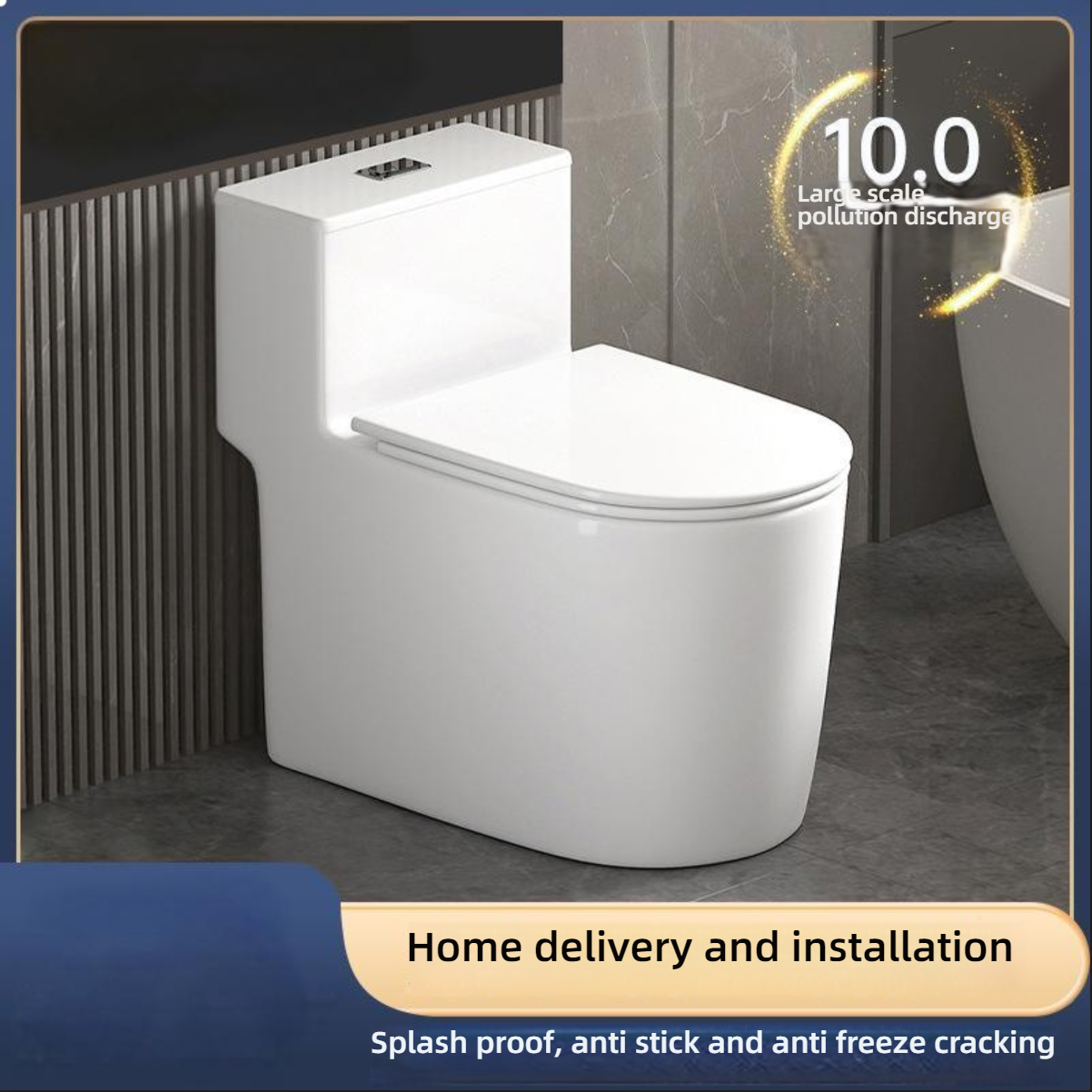 Household toilet toilet cerami